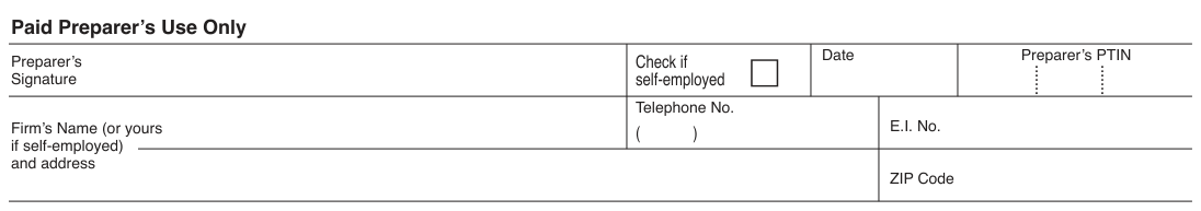 Table from the official PDF (page 7)
