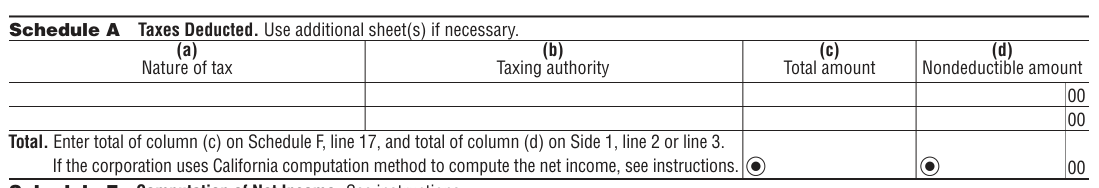 Table from the official PDF (page 26)