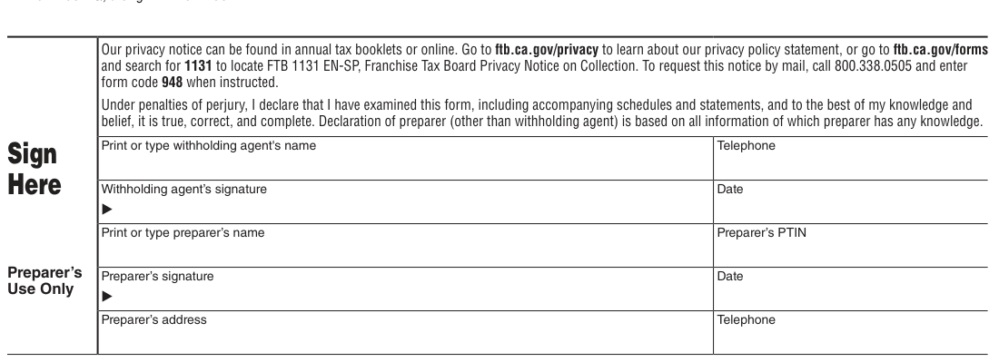 Table from the official PDF (page 1)