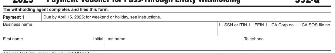 Table from the official PDF (page 1)