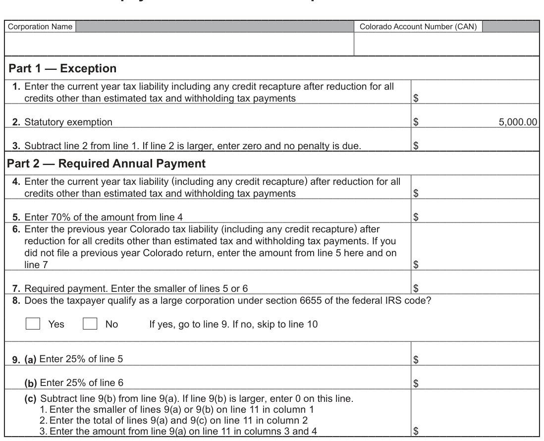 Table from the official PDF (page 3)