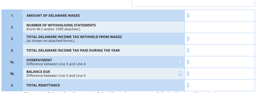 Table from the official PDF (page 1)
