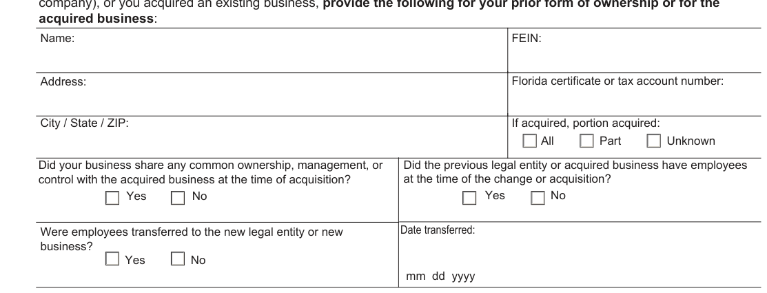 Table from the official PDF (page 5)