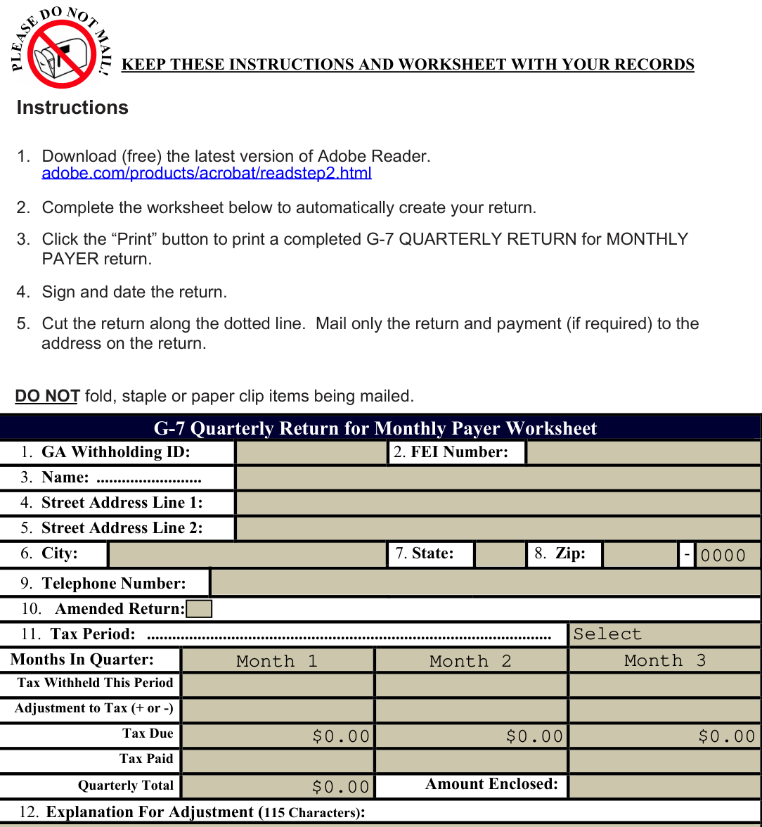 Table from the official PDF (page 1)