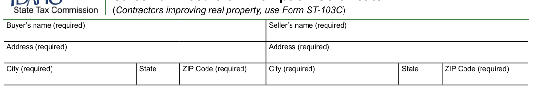 Table from the official PDF (page 1)