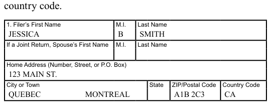 Table from the official PDF (page 4)