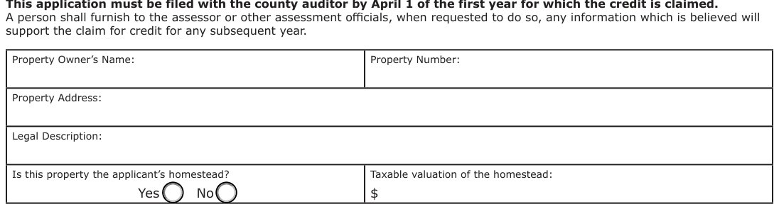 Table from the official PDF (page 1)