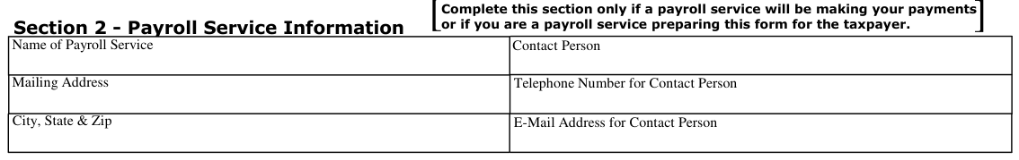 Table from the official PDF (page 1)