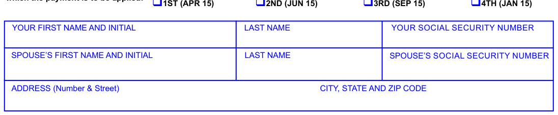 Table from the official PDF (page 1)