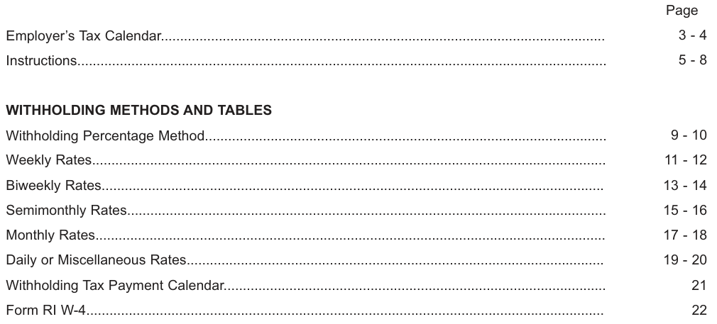 Table from the official PDF (page 2)