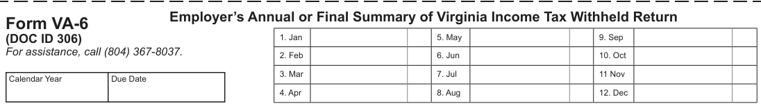 Table from the official PDF (page 1)
