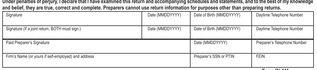 Table from the official PDF (page 20)