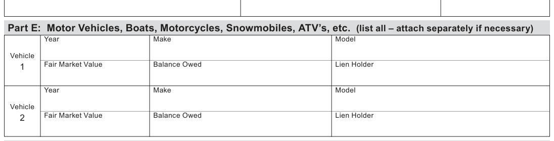 Table from the official PDF (page 2)