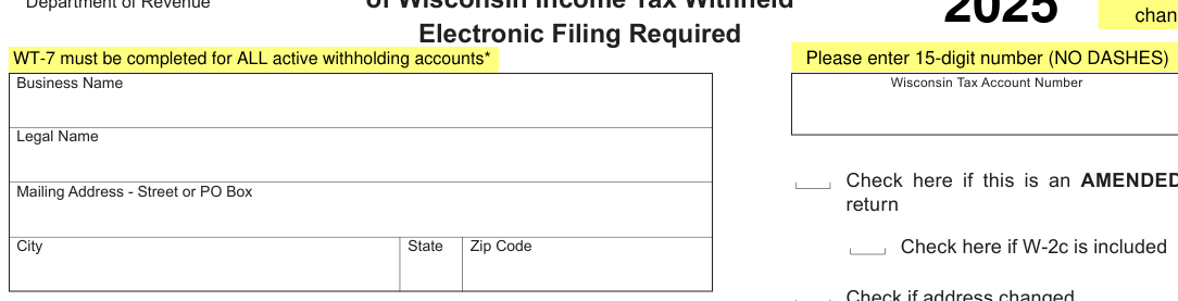 Table from the official PDF (page 1)